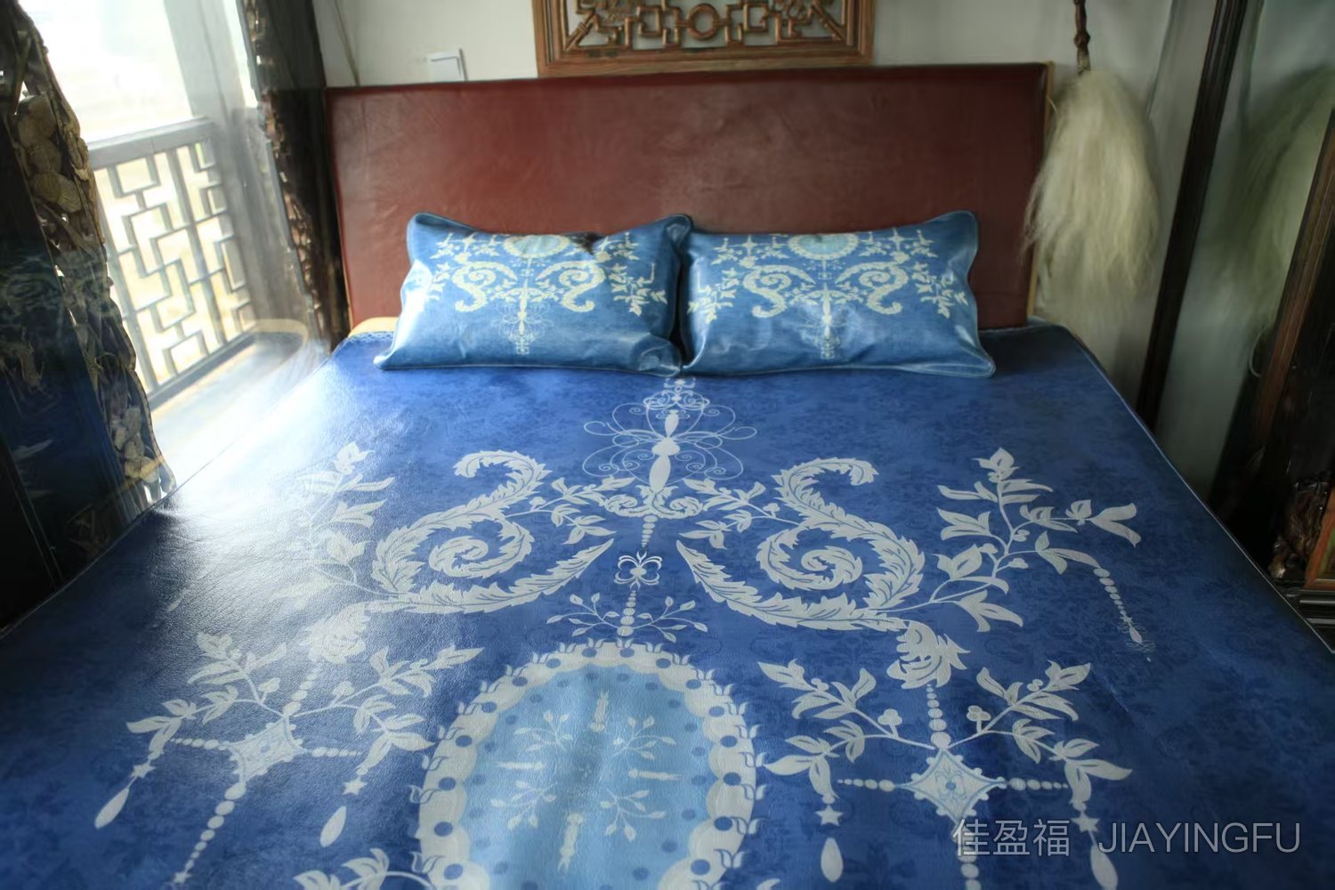 Blue bedroom