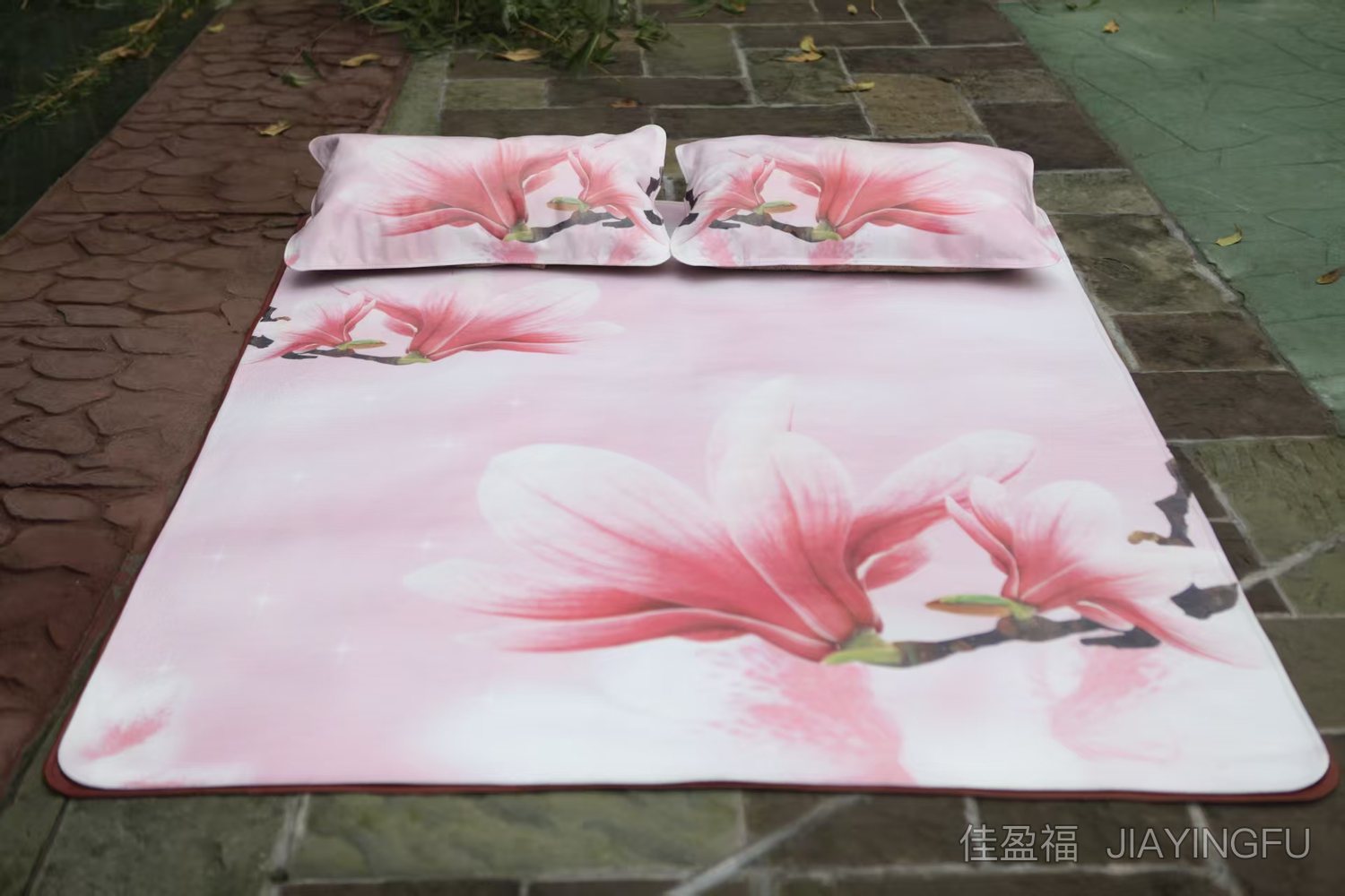 Pink floral set